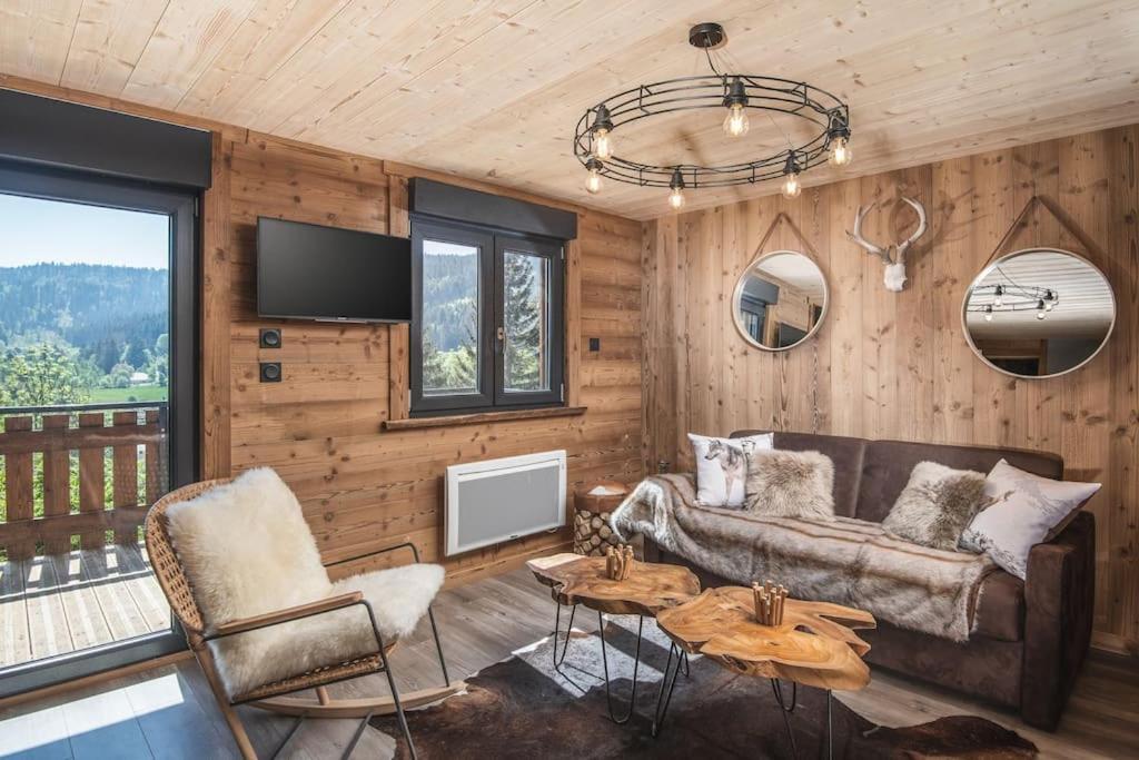 Charmant Chalet Cosy & Paisible En Pleine Nature - Refuge Idyllique Pour 5P Gerardmer Luaran gambar